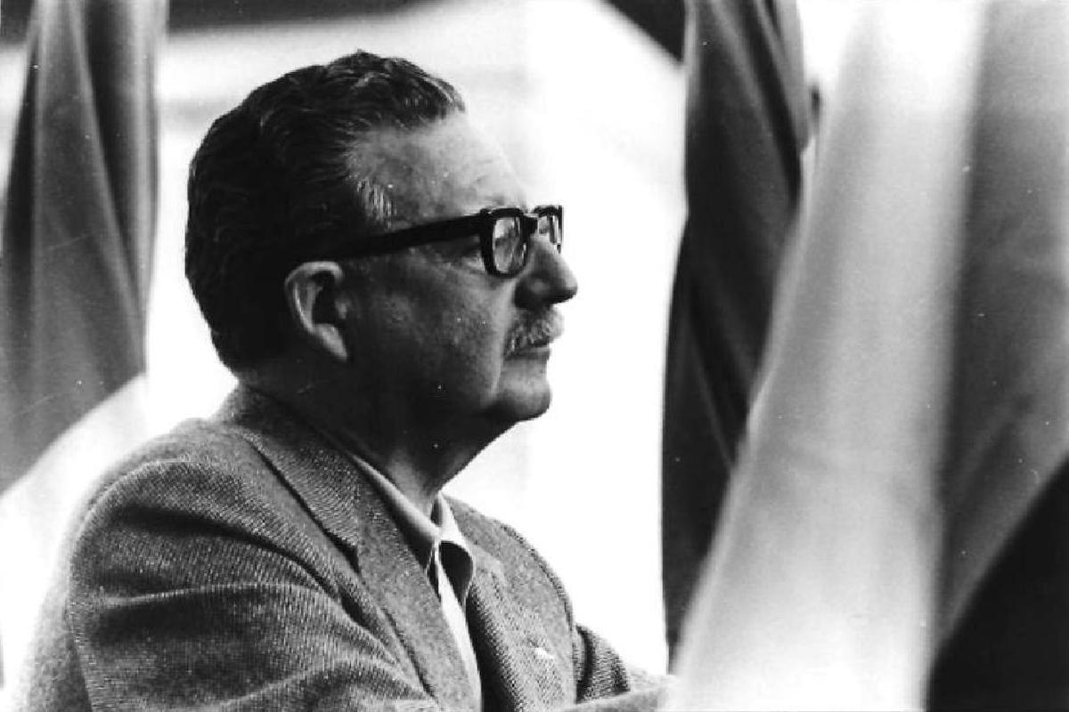 L'ex presidente del Cile Salvador Allende
