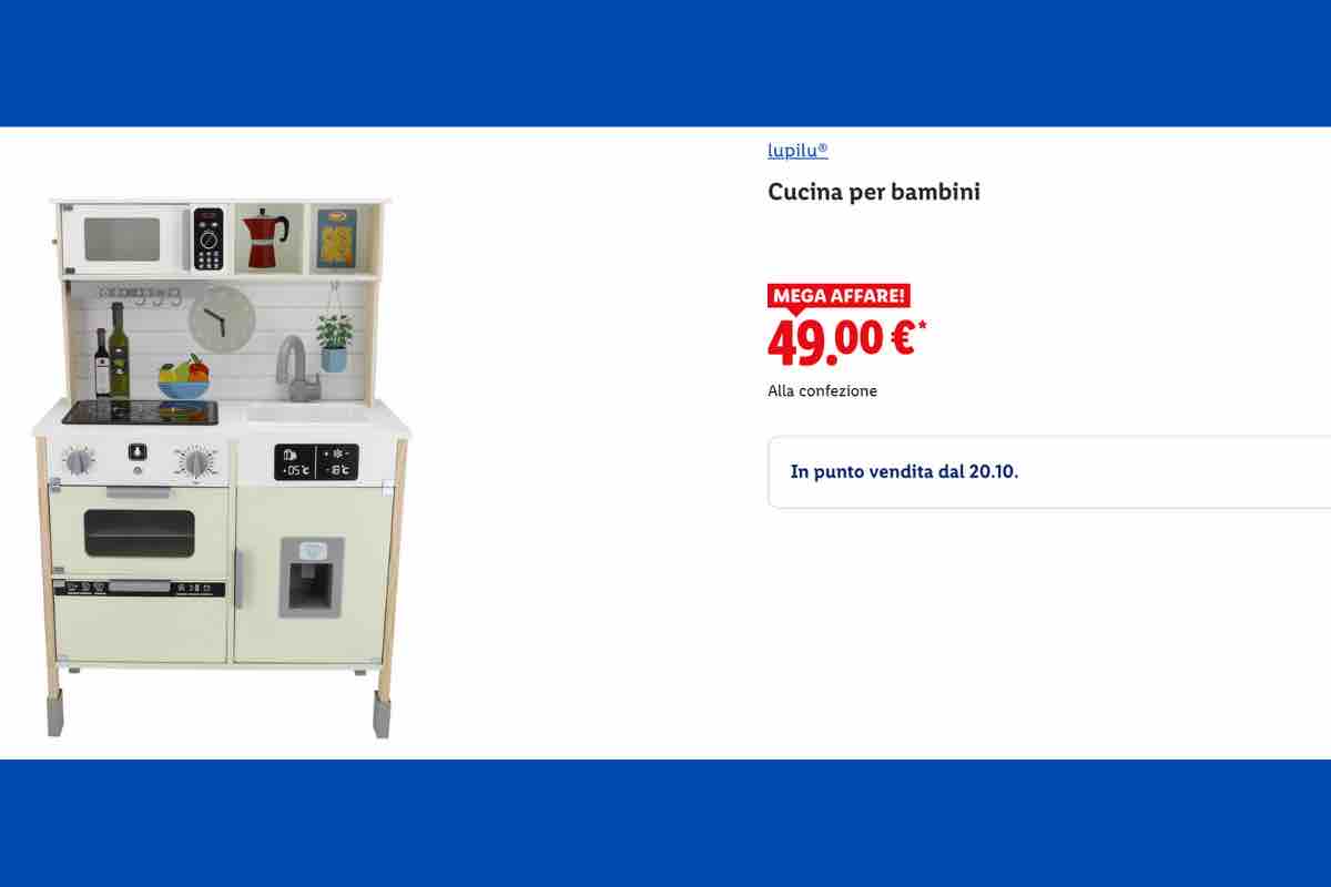 Lupilu cicina per bambini